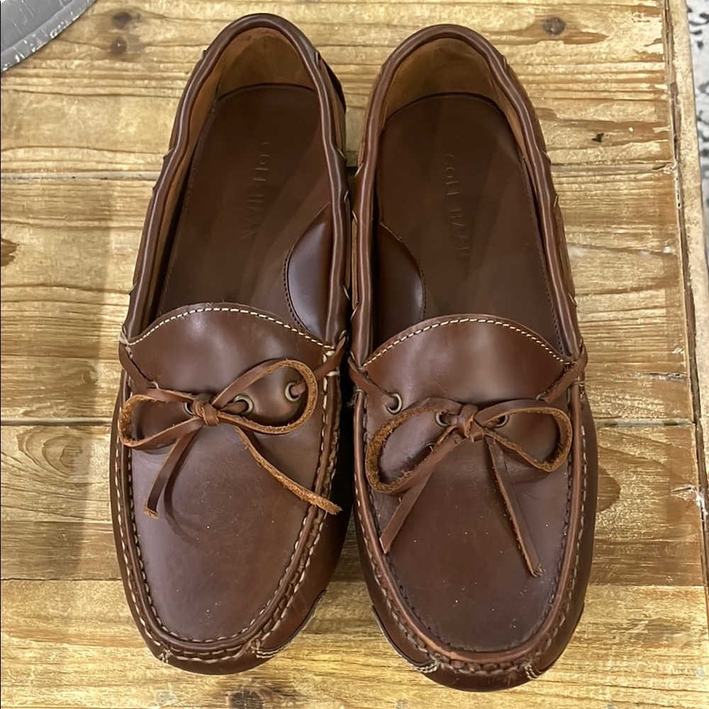 Brown Leather Men's Loafers